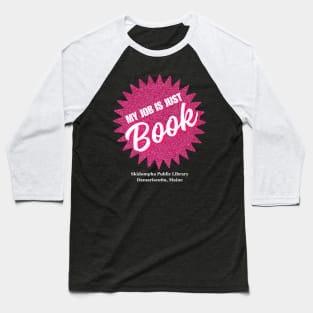 Just Book - Pink Baseball T-Shirt